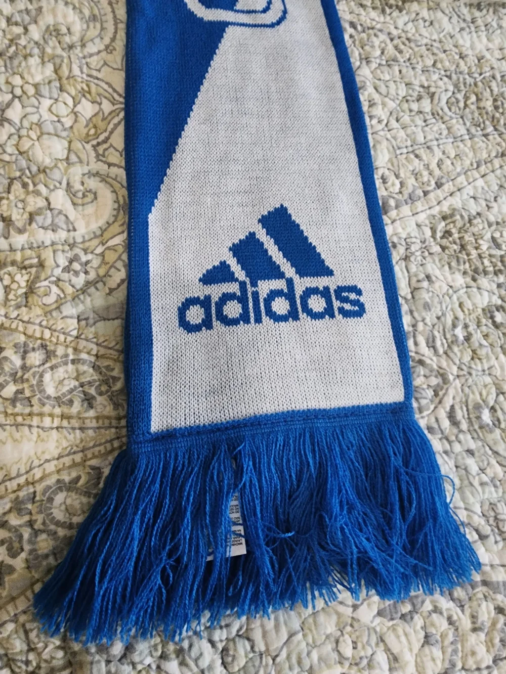 Soccer Adidas Real Madrid Blue Fan Scarf